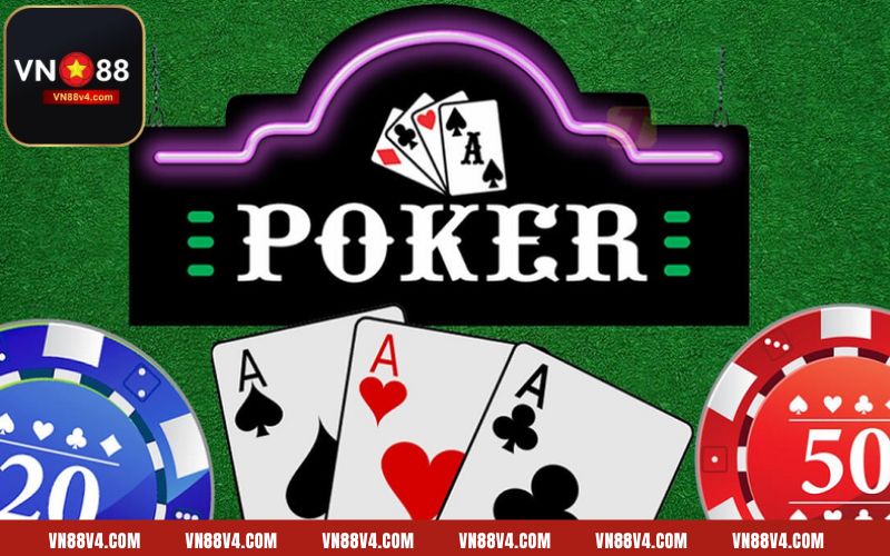 Chia sẻ cho tân binh luật chơi Poker VN88 chi tiết nhất từ A-Z